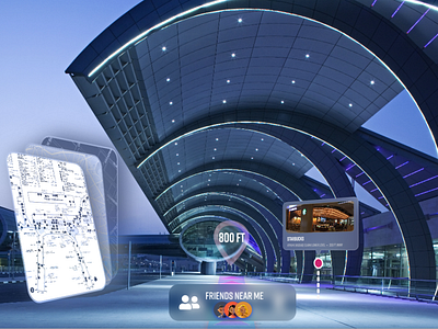 Airport Map -Augmented Reality