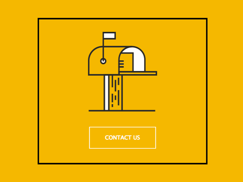 Mailbox Icon Animation animation clean css design illustration interaction design svg ui ux web