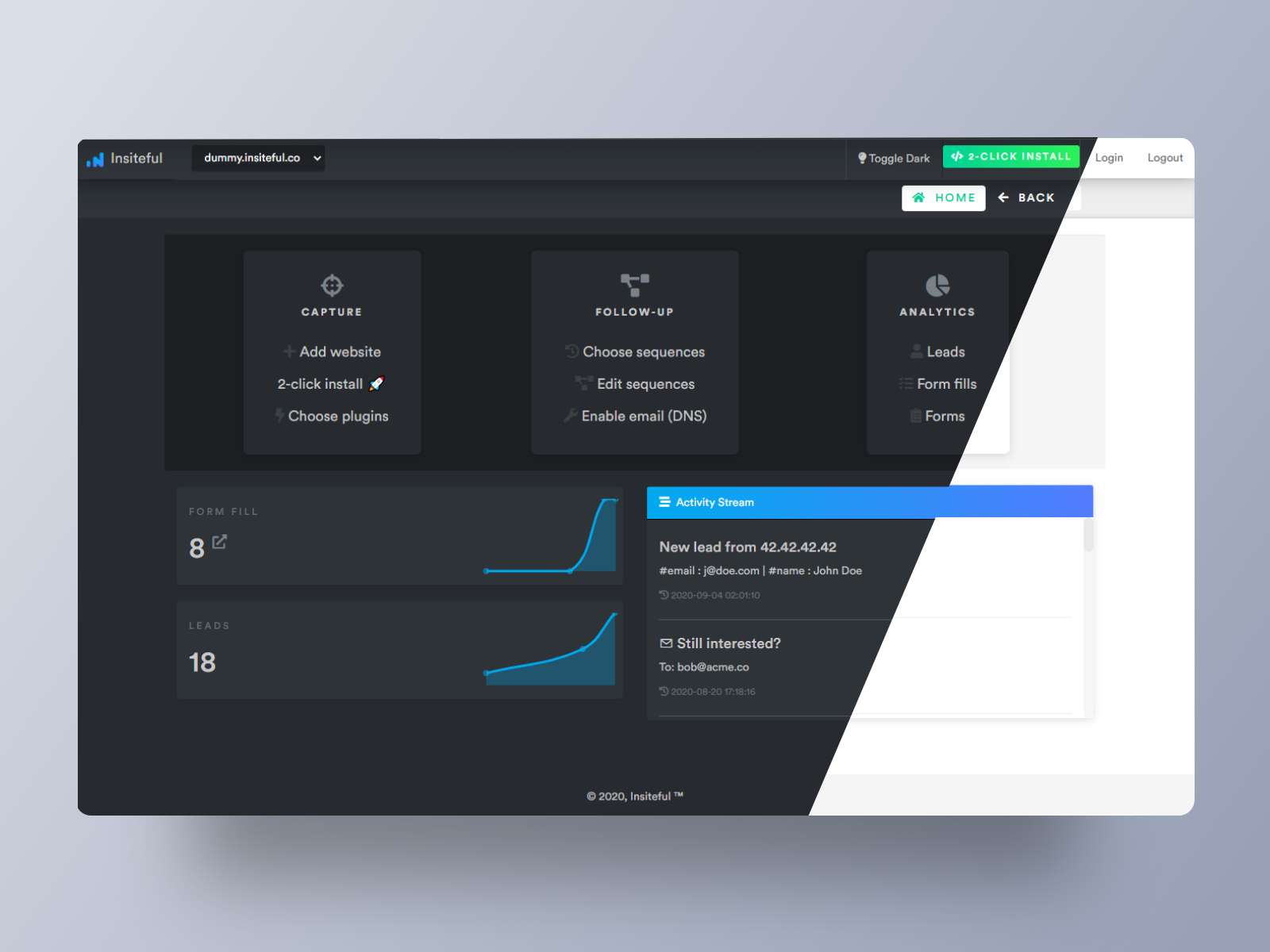 [Dribbble Debut] Dark Mode by Insiteful on Dribbble