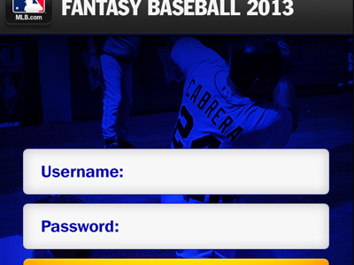 MLB Fantasy Baseball App baseball mlb