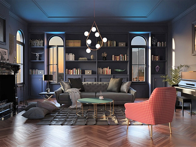 Interior Design 3d art architecture autocad design interior livingroom luxury render styles
