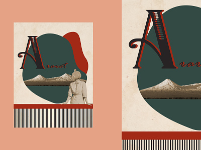Poster "Ararat" adobe illustrator adobe photoshop ararat design graphicdesign poster typography