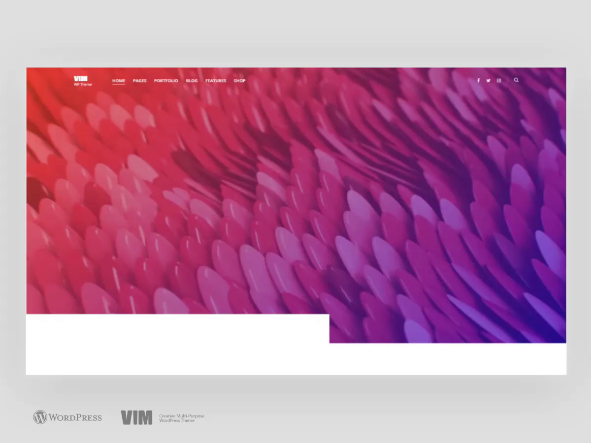 Creative Agency Front Page by Design Mojo on Dribbble