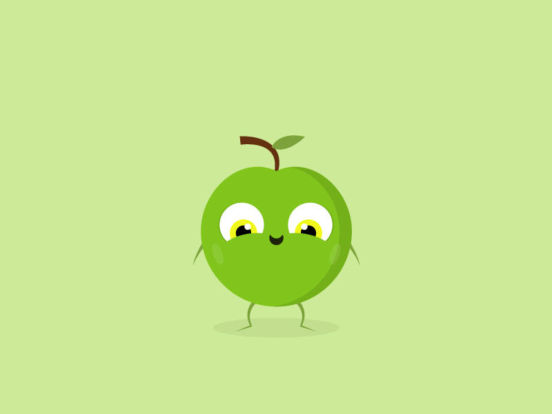 Apple animation apple death gif illustration