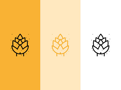 Honey Beer Icon bee beehive beer craft beer home brew honey hops icon illustration