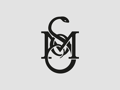 MOS fragrance logo monogram perfume snake