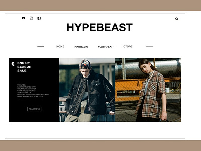 HYPEBEAST (HBX) UI EXPLORATION