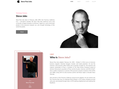 Tribute - Steve Jobs Personal Biography