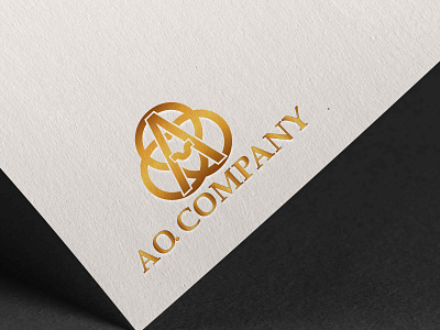 Ao company banner ads banner design company logo cover photo design design graphicdesign icon illustration illustrator logo logos minimal photoshop typography typography logo unique logo design
