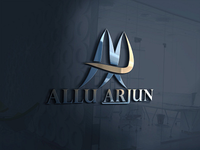 Allu arjun logo banner ads banner design company logo cover photo design design graphicdesign illustration illustrator logo logo design logo design branding logo design concept logo designer logo font logodesign logos minimal minimal logo simple unique