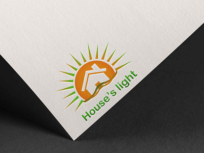 Houses light logo. banner ads banner design company logo cover photo design design graphic graphicdesign illustration illustrator logo logo design logo design concept logo designer logodesign minimal