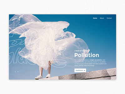 Tides of Change landing plastic ui web