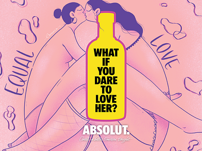 Illustrations for ABSOLUT Cyprus campaign