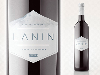Lanin Wine argentina bottle cabernet cold novecento sauvignon snow vino wine winter