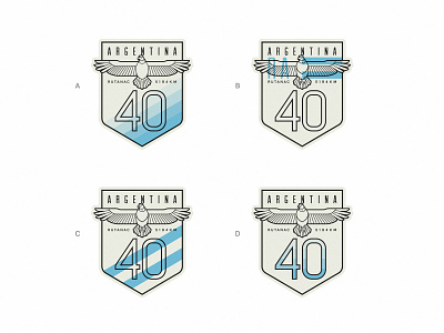 Ruta 40 badge: Which one do you prefer?