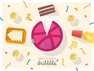 Five Years of Dribbble