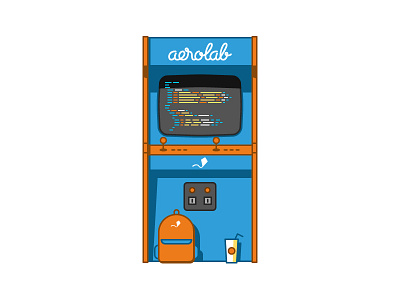 Aero Arcade arcade bag code developer game kite pixel perfect retro stroke video