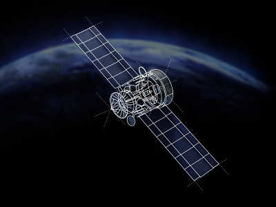 Xapo: Satellite bitcoin blueprint earth home illustration new satellite security space wireframe