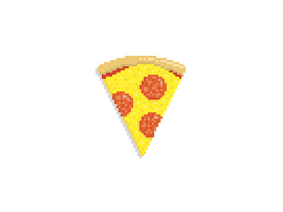 2. Pixel recipe 8 bit cheese illustration pepperoni pixel pizza project retro slice