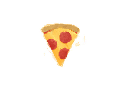 14. Watercolor's recipe affinity cheese designer food illustration pepperoni pizza project slice watercolor