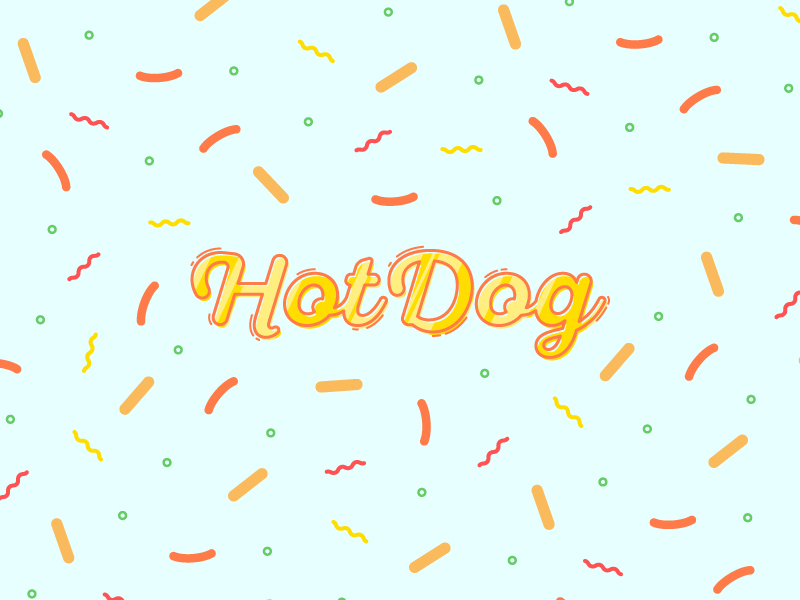 Hot Dog Pattern