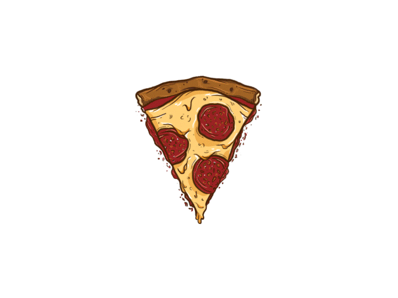 And the winner is... cheese color food gif pepperoni pizza project slice
