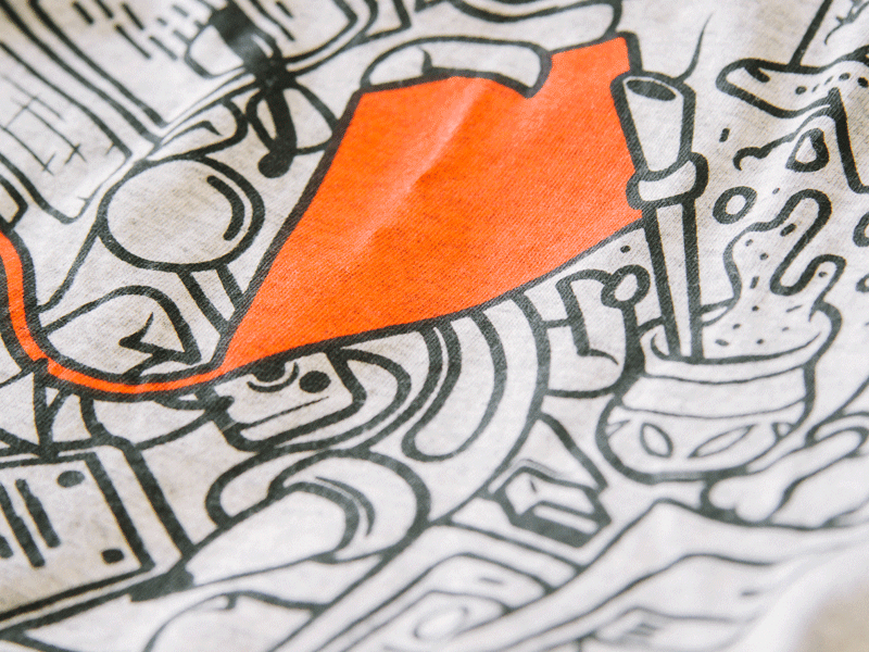 Aerolab Tee 2015 argentina doge illustration kite stroke style t-shirt tee