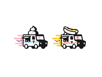 IC vs HD cars cheese fast food hot dog ice cream mustard stroke tiny truck