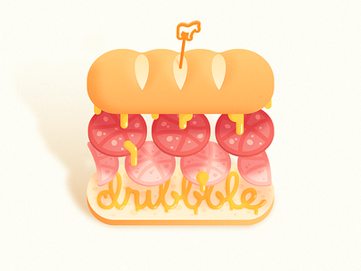 Dribbble Sandwich