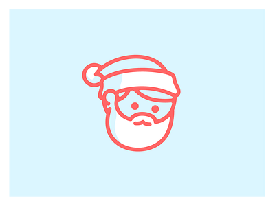 Yo yo yo! boy brand christmas face happy head holidays illustration logo noel santa shadow