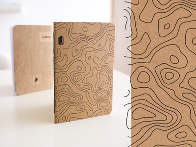 Balboa: Topography Pattern brand branding craft handcraft handmade notebook paper pattern photography texture topography