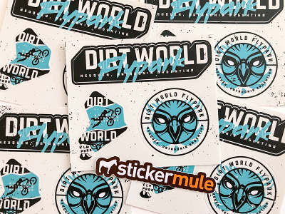DWFP Stickers by Sticker Mule