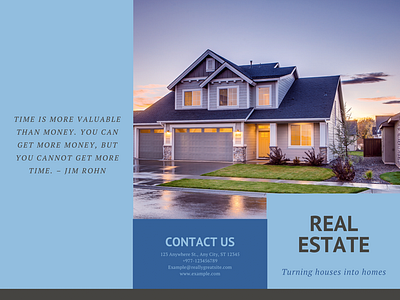 Real estate brouchre Example 1  pg 1