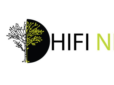 hifi network illustrator logo design