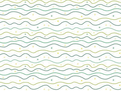 Wavy pattern drawing green illustration ipad line pattern procreate seamless pattern wave