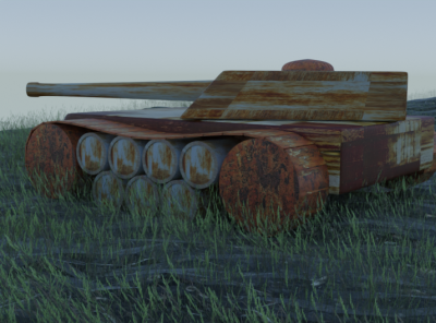 Tanker 3dmodel blender creative tanker