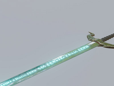 Detailed Sword Model