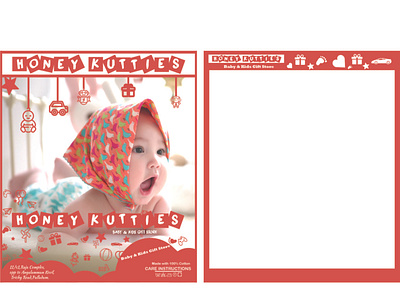 HONEY KUTTIES Cloth Packing Design