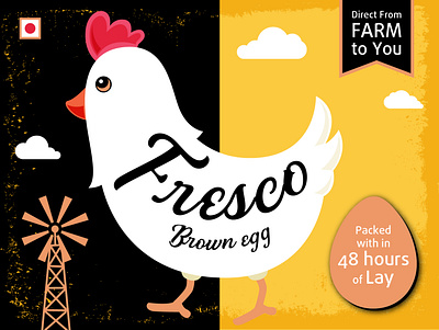 Package Designe for Fresco branding design graphic design illustration