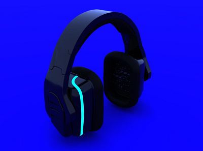 fx headphones 3D 3d 3d animation headphones