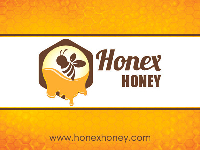 Honex Honey-v2 branding creative design graphic design illustration logo vector