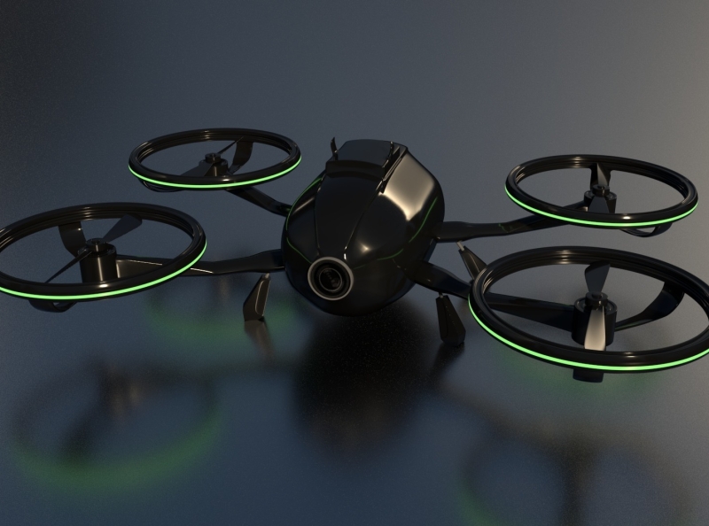 Drone with Camera by DOdotCreatives on Dribbble