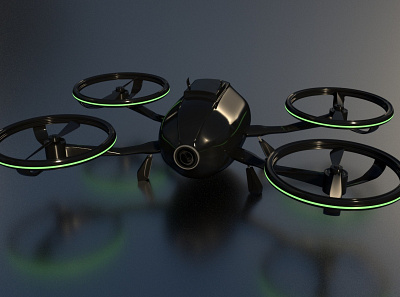 Drone with Camera 3d 3d animation