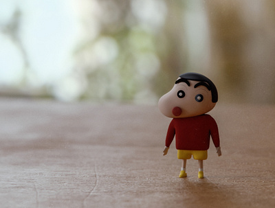 clay shinchan 3d 3d art bokeh cartoon composition depth of field maya photography photoshop vray