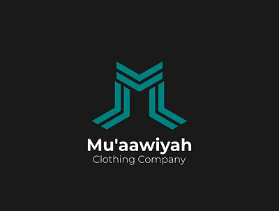 Mu'aawiyah Clothing Co (FOR SALE!) branding design brandinglogo clothingline freelancer illustration logo logo logomaker logomaker oman qatar saudiarabia