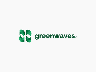 greenwave logo logo minimalist simpel