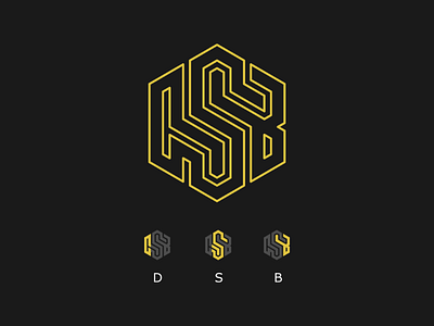 Monogram logo D+S+B logo logo designer monogram type