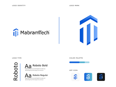 MabramTech Logo branding design brandinglogo clothingline desainlogo design freelancer lettering logo logo logomaker logomaker