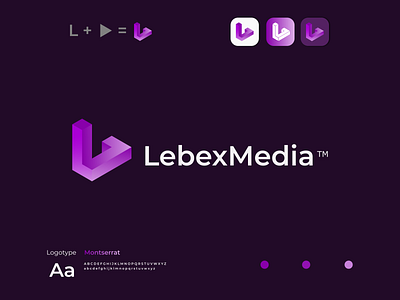 LebexMedia Logo Concept branding design brandinglogo desainlogo design freelancer illustration logo logomaker logodaily logodesigner logomaker