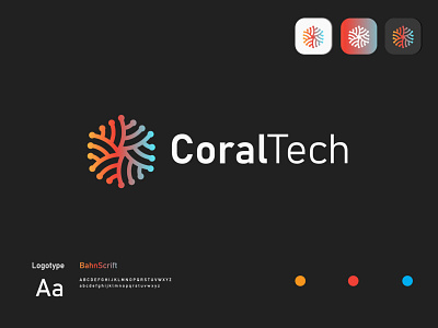 CoralTech Logo Concept branding design brandinglogo clothingline desainlogo design freelancer logo logo logomaker logodesigner logomaker